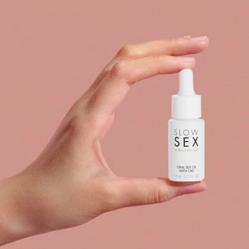 BIJOUX - SLOW SEX ORAL SEX OIL WITH CBD 15 ML 4