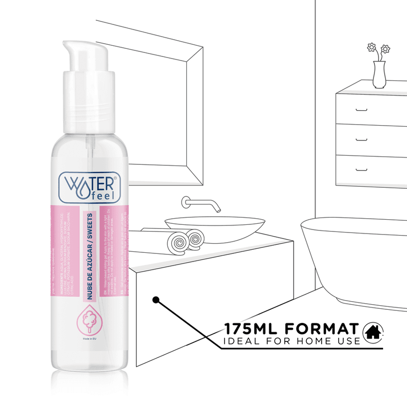 WATERFEEL - SUGAR CLOUD LUBRICANT 175 ML 5
