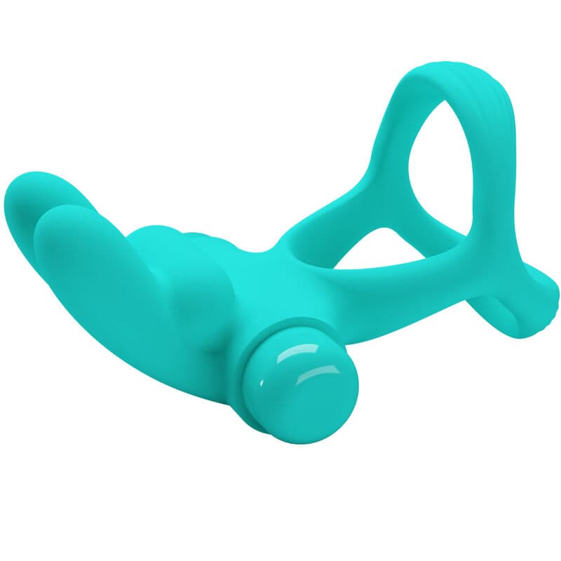 PRETTY LOVE - DANTE GREEN RABBIT VIBRATOR RING 3