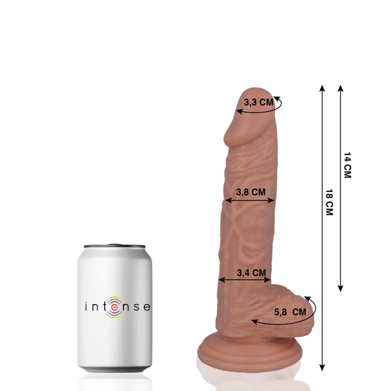 MR INTENSE - 11 REALISTIC COCK 18 CM -O- 3.8 CM 2