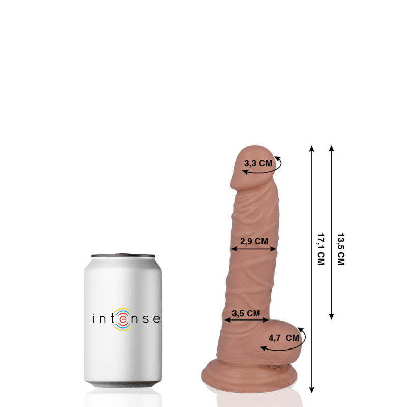 MR INTENSE - 7 REALISTIC COCK 17.1 CM -O- 2.9 CM 2