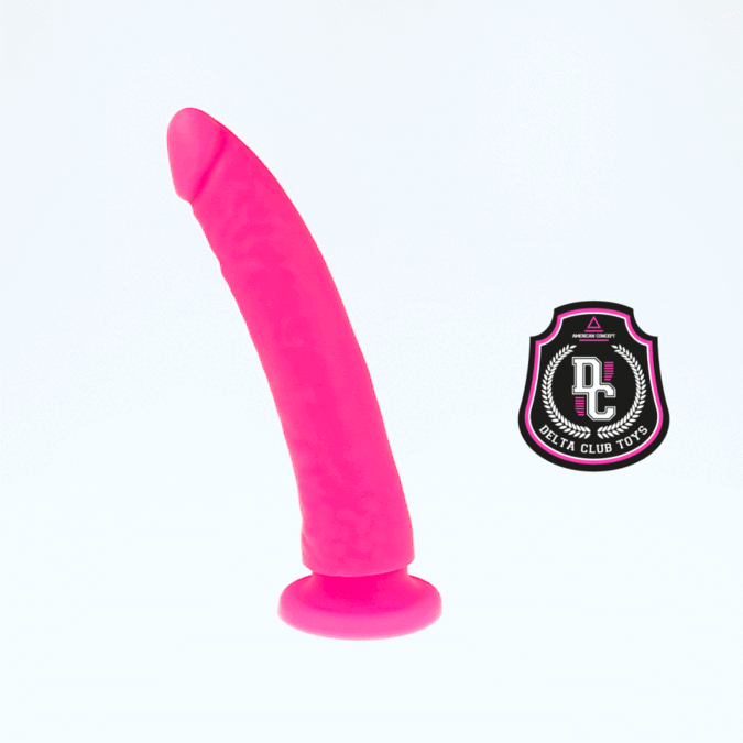 DELTA CLUB - TOYS PINK DILDO MEDICAL SILICONE 17 CM -O- 3 CM 3