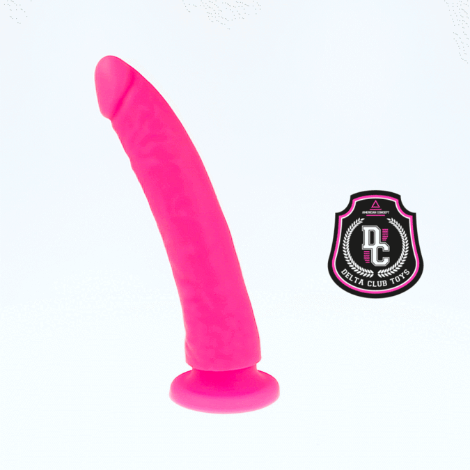 DELTA CLUB - TOYS PINK DILDO MEDICAL SILICONE 20 CM -O- 4 CM 3