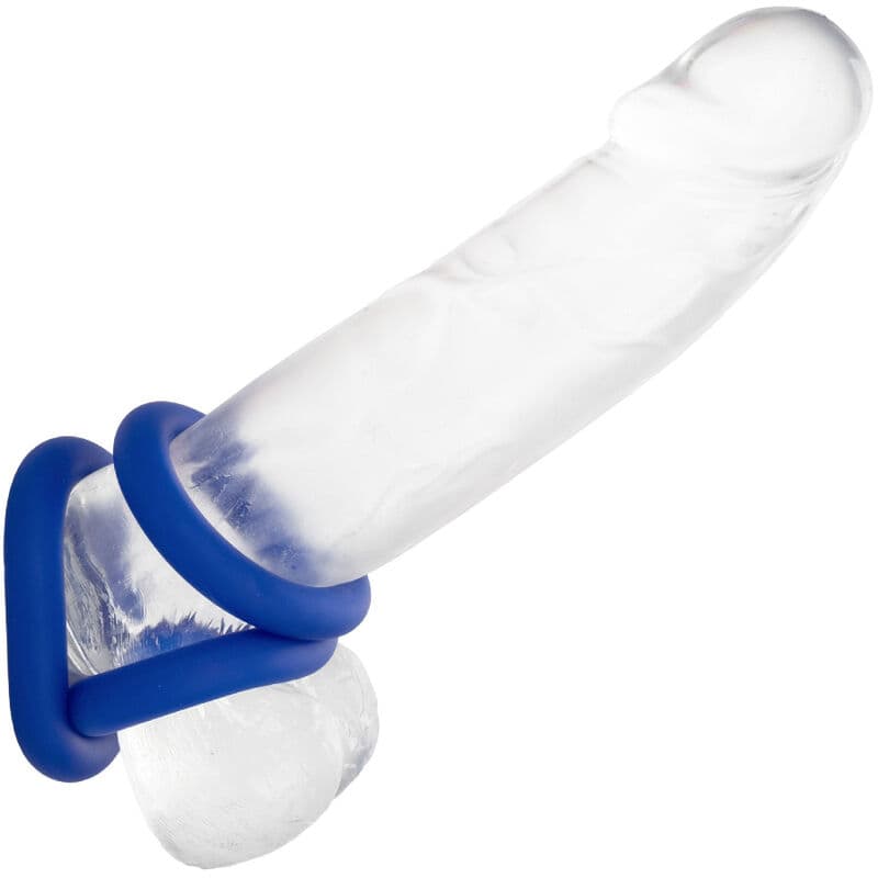 CALEXOTICS - ADMIRAL COCK RING SET BLUE 3