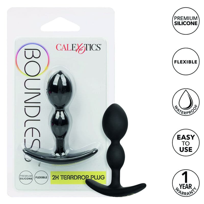 CALEXOTICS - BOUNDLESS 2X TEARDROP PLUG 2