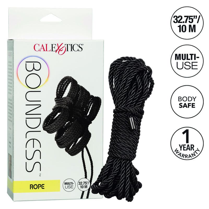 CALEXOTICS - BOUNDLESS ROPE 10M BLACK 2