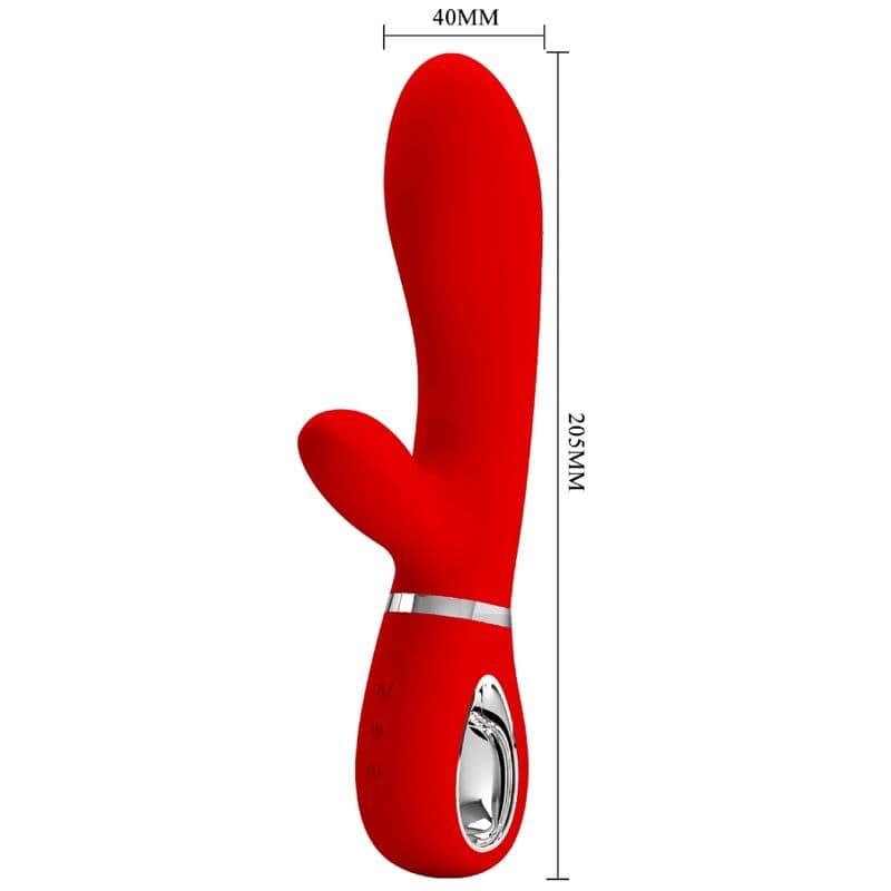 PRETTY LOVE - THOMAS MULTIFUNCTION G-SPOT VIBRATOR RED 5