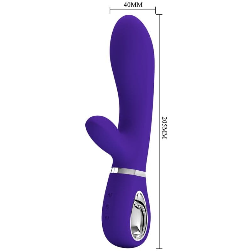 PRETTY LOVE - THOMAS MULTIFUNCTION G-SPOT VIBRATOR PURPLE 5