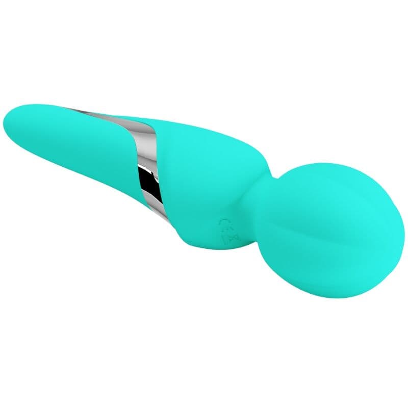 PRETTY LOVE - WALTER VIBRATOR WAND AQUA GREEN 3