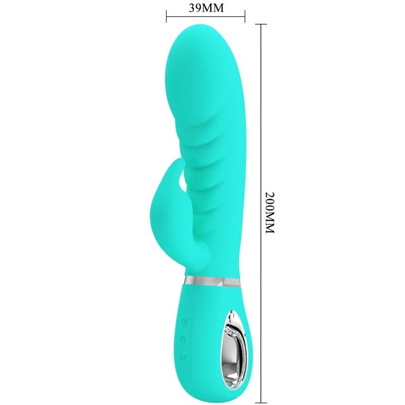 PRETTY LOVE - PRESCOTT MULTIFUNCTION G-SPOT VIBRATOR AQUA GREEN 5