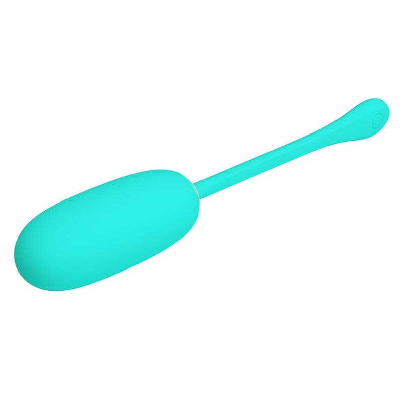 PRETTY LOVE - JULIUS WATERPROOF-RECHARGEABLE VIBRATING EGG AQUA GREEN 5