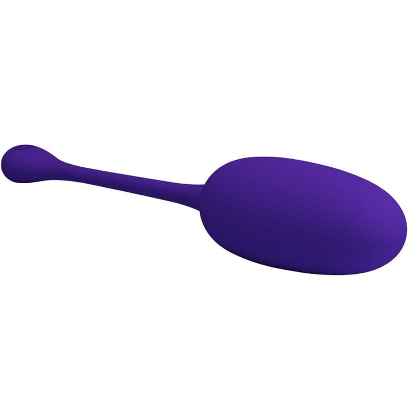 PRETTY LOVE - KNUCKER PURPLE RECHARGEABLE VIBRATING EGG 4