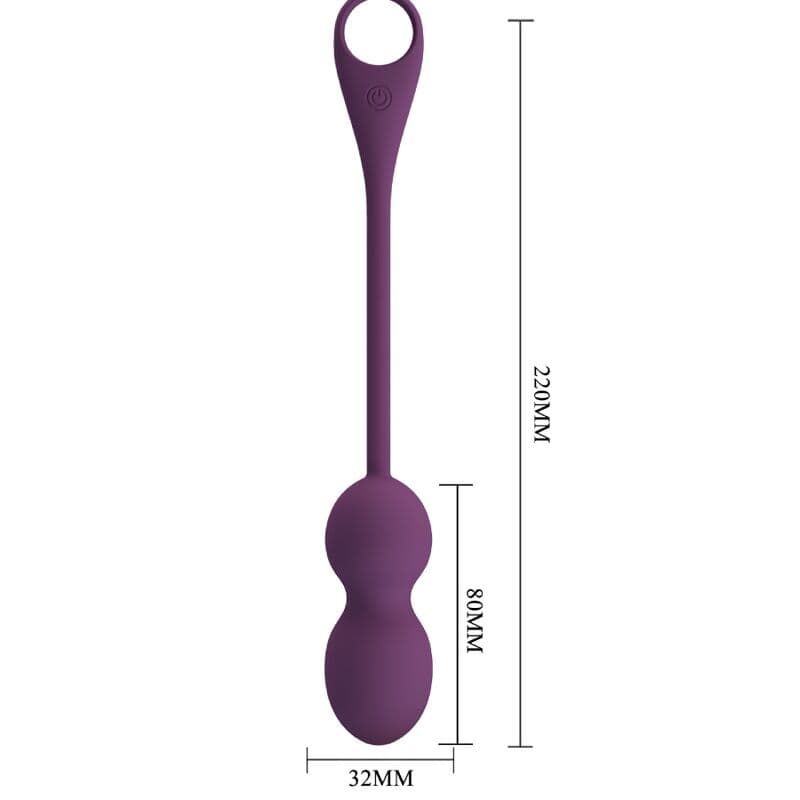 PRETTY LOVE - ELVIRA KEGEL BALLS APP REMOTE CONTROL PURPLE 5