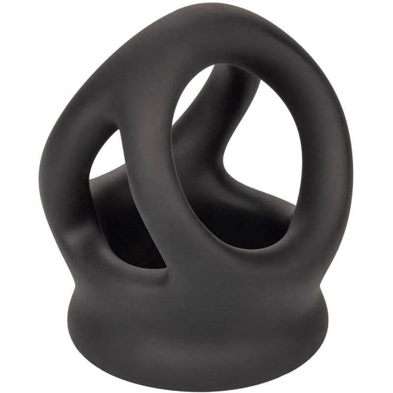 CALEXOTICS - ALPHA DUAL CAGE RING BLACK 4