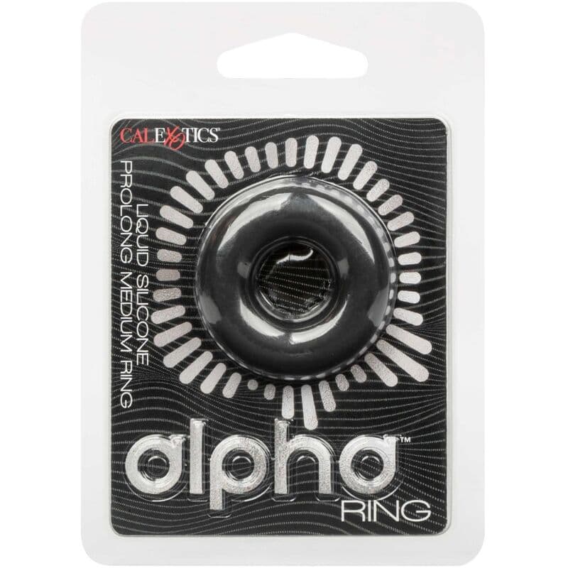 CALEXOTICS - ALPHA PROLONG MEDIUM RING BLACK 3