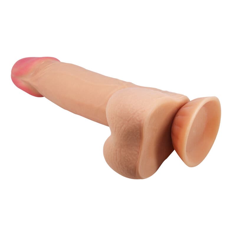 PRETTY LOVE - SLIDING SKIN SERIES REALISTIC DILDO WITH SLIDING SKIN SUCTION CUP 21.8 CM 4