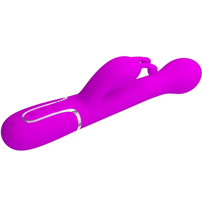 PRETTY LOVE - DEJON RABBIT VIBRATOR 3 IN 1 MULTIFUNCTION VIOLET 3