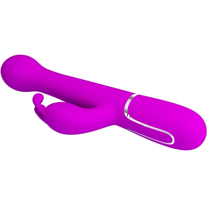 PRETTY LOVE - DEJON RABBIT VIBRATOR 3 IN 1 MULTIFUNCTION VIOLET 4