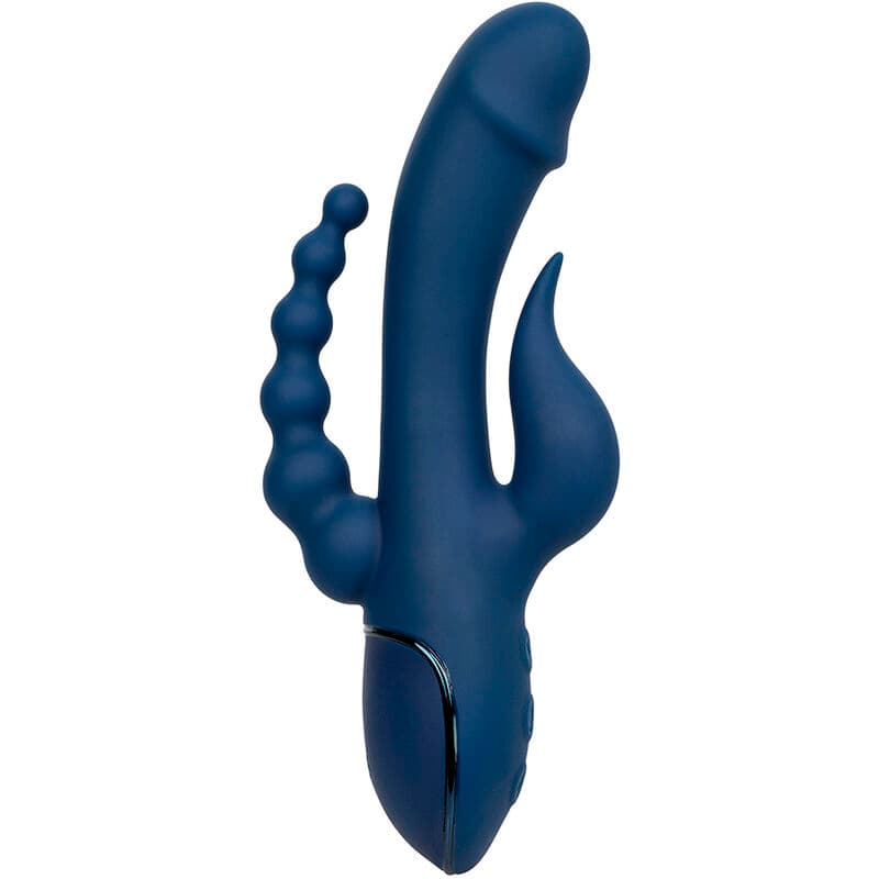 CALEXOTICS - VIBRATOR TRIPLE ORGASM BLUE 4