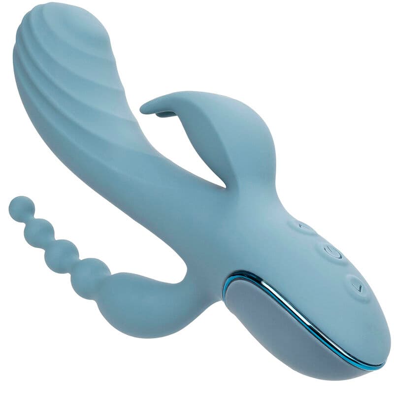 CALEXOTICS - VIBRATOR TRIPLE ECSTASY GREY 5