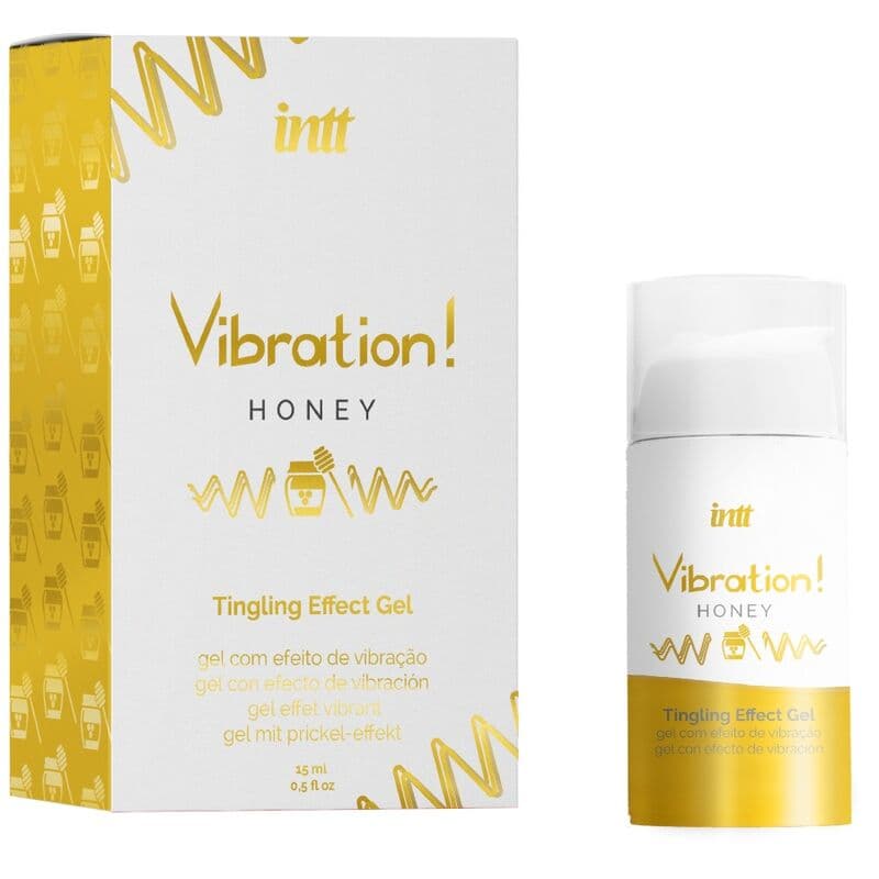 INTT - POWERFUL INTIMATE STIMULANT HONEY LIQUID VIBRATOR GEL 15 ML 2