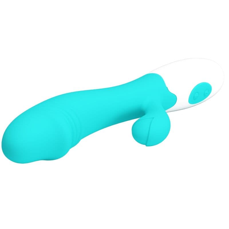 PRETTY LOVE - SNAPPY G-SPOT VIBRATOR AQUA GREEN 5