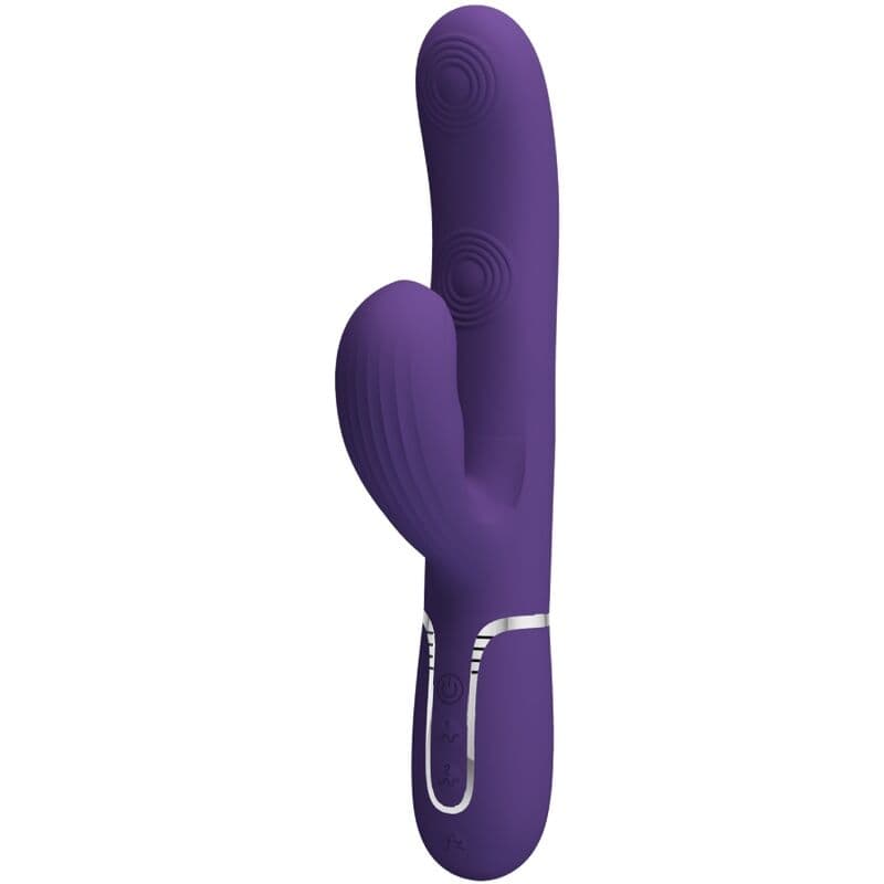 PRETTY LOVE - PERLITA G-SPOT VIBRATOR 3 IN 1 MULTIFUNCTION PURPLE 2