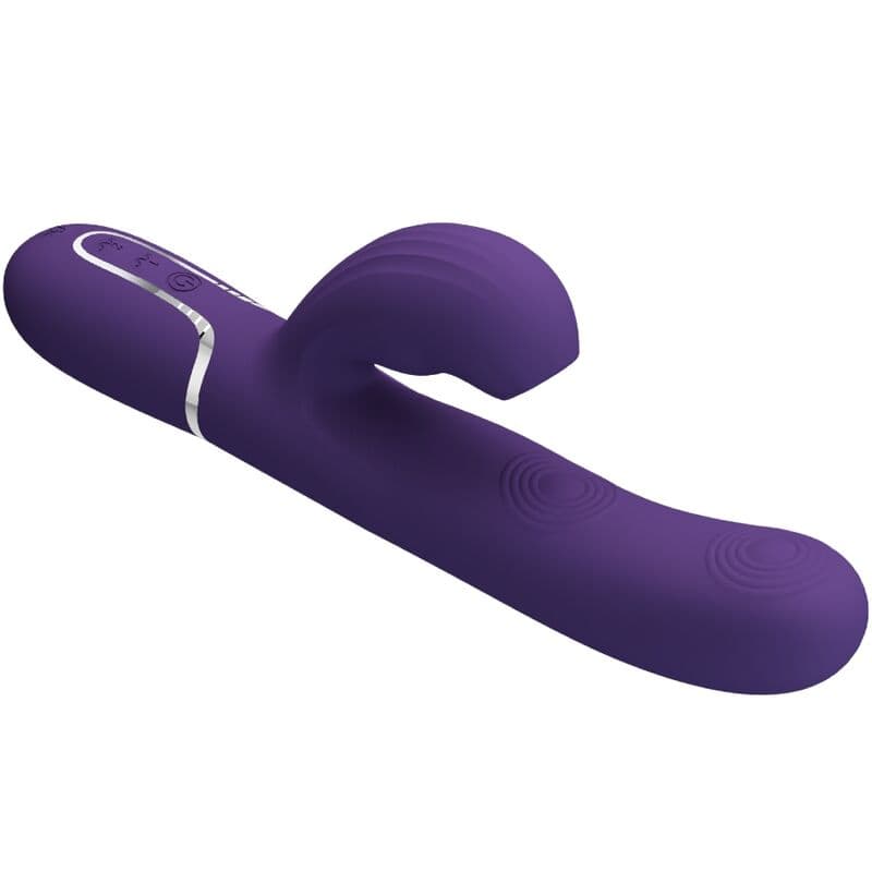 PRETTY LOVE - PERLITA G-SPOT VIBRATOR 3 IN 1 MULTIFUNCTION PURPLE 5
