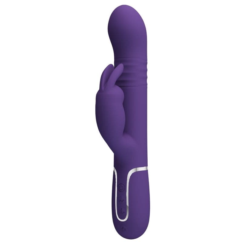 PRETTY LOVE - COALE RABBIT VIBRATOR 4 IN 1 PURPLE 2
