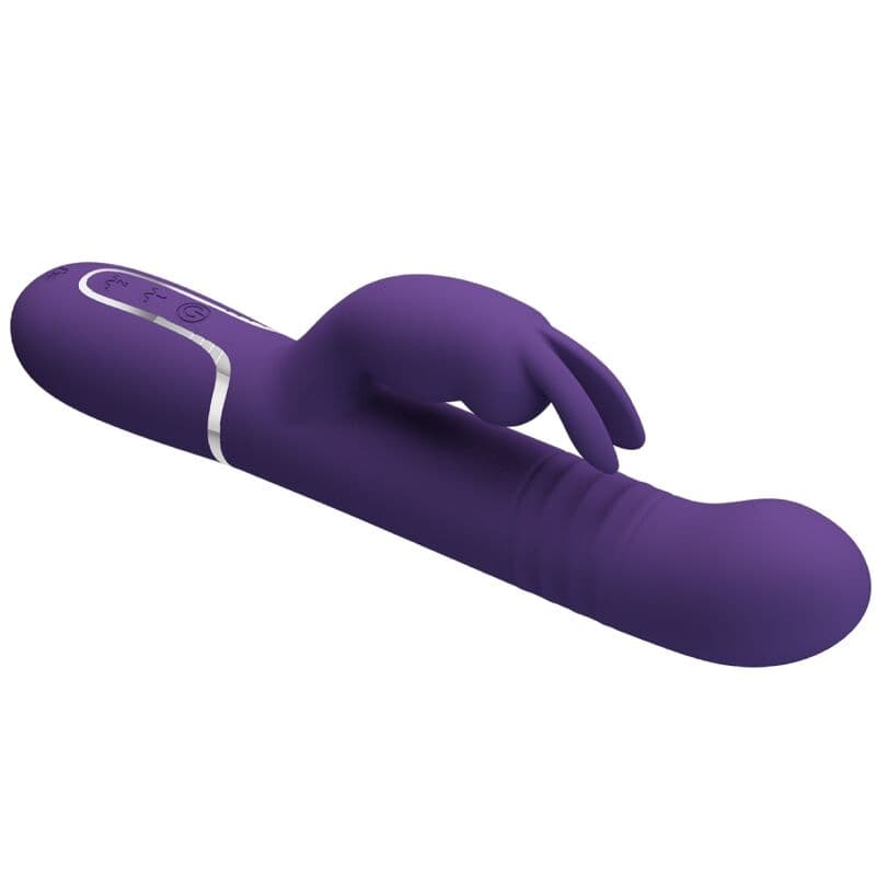 PRETTY LOVE - COALE RABBIT VIBRATOR 4 IN 1 PURPLE 5
