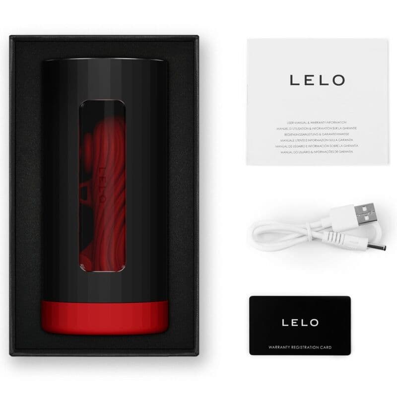 LELO - F1S V3 MALE MASTURBATOR RED XL 4