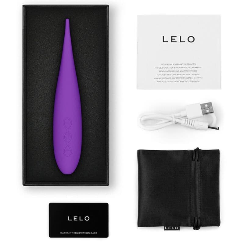LELO - DOT TRAVEL CLITORIS STIMULATOR PURPLE 4