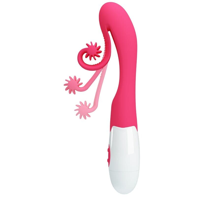 ROMANCE - PINK VIBRATOR AND STIMULATOR 30 SPEEDS 4