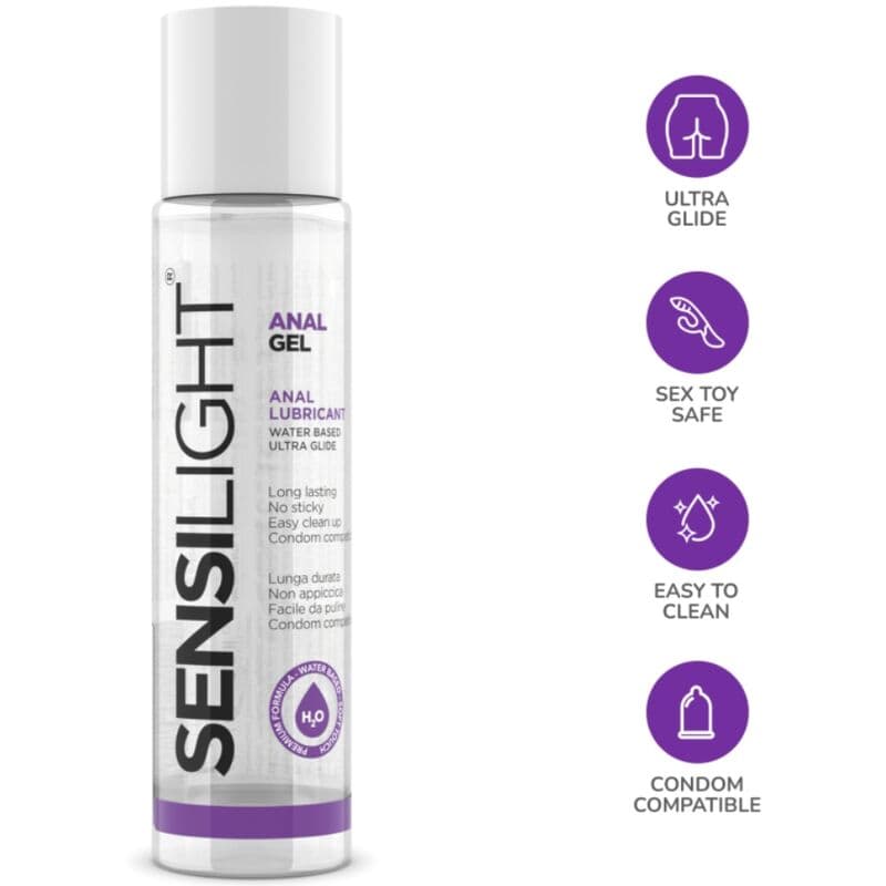 INTIMATELINE - SENSILIGHT ANAL SLIDING GEL 60 ML 2