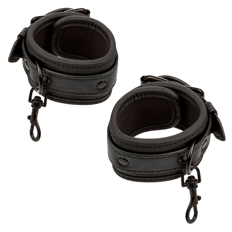 CALEXOTICS - NOCTURNAL HOG TIE CONNECTOR CUERO AJUSTABLE BLACK 5