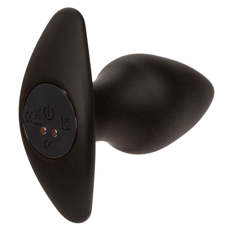 CALEXOTICS - ROCK BOTTOM PERFECT ANAL PLUG 10 VIBRATIONS SILICONE BLACK 4