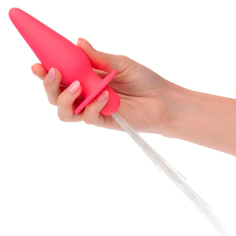CALEXOTICS - SOUTHERN LIGHTS LIGHT UP ANAL PLUG 10 VIBRATIONS SILICONE PINK 5
