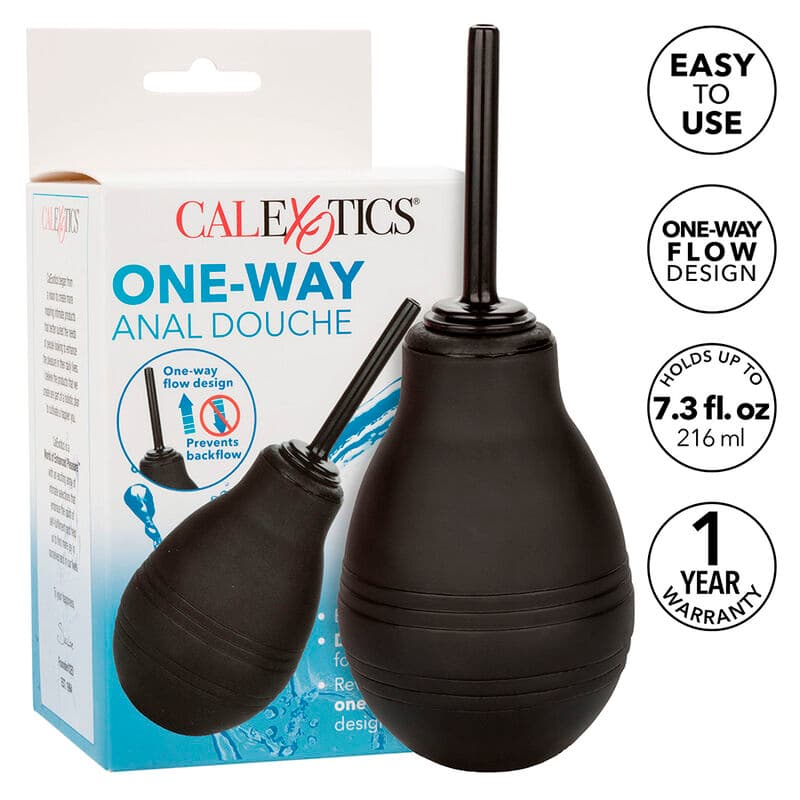 CALEXOTICS - ONE WAY ANAL DOUCHE BLACK 2