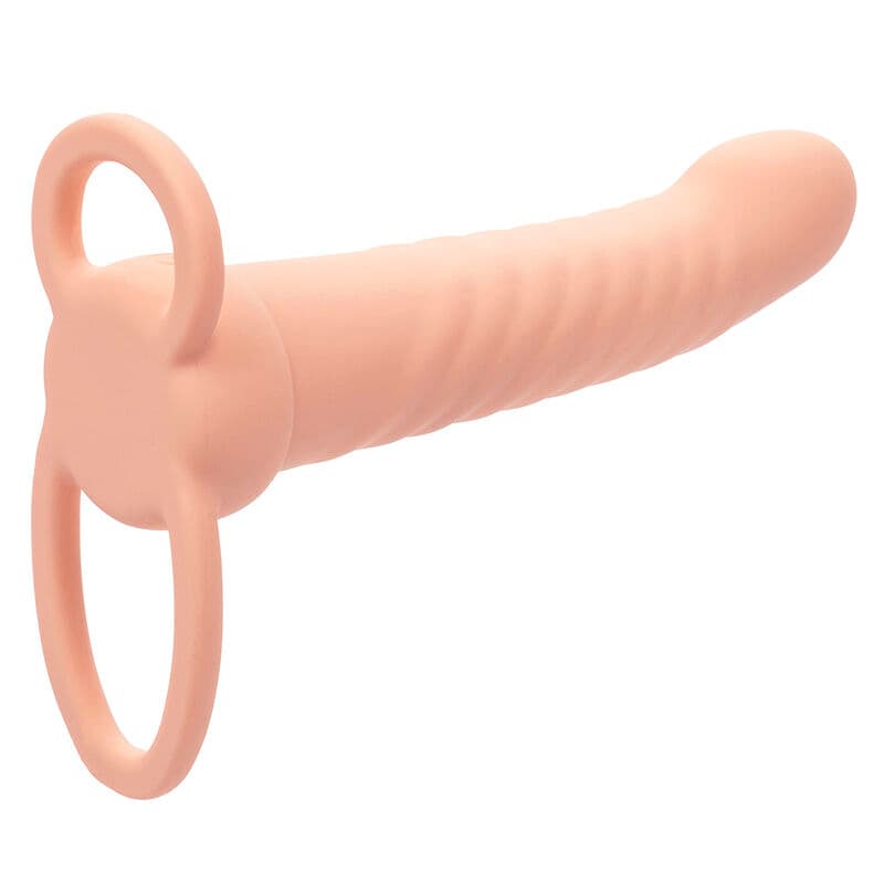 CALEXOTICS - MAXX RIBBED DUAL PENETRATOR 10 VIBRATIONS FLESH 3