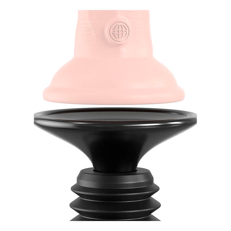 FETISH FANTASY SERIES - BODY DOCK THRUSTER DILDO CLAMP WITH 7 PUSH MODES BLACK 3