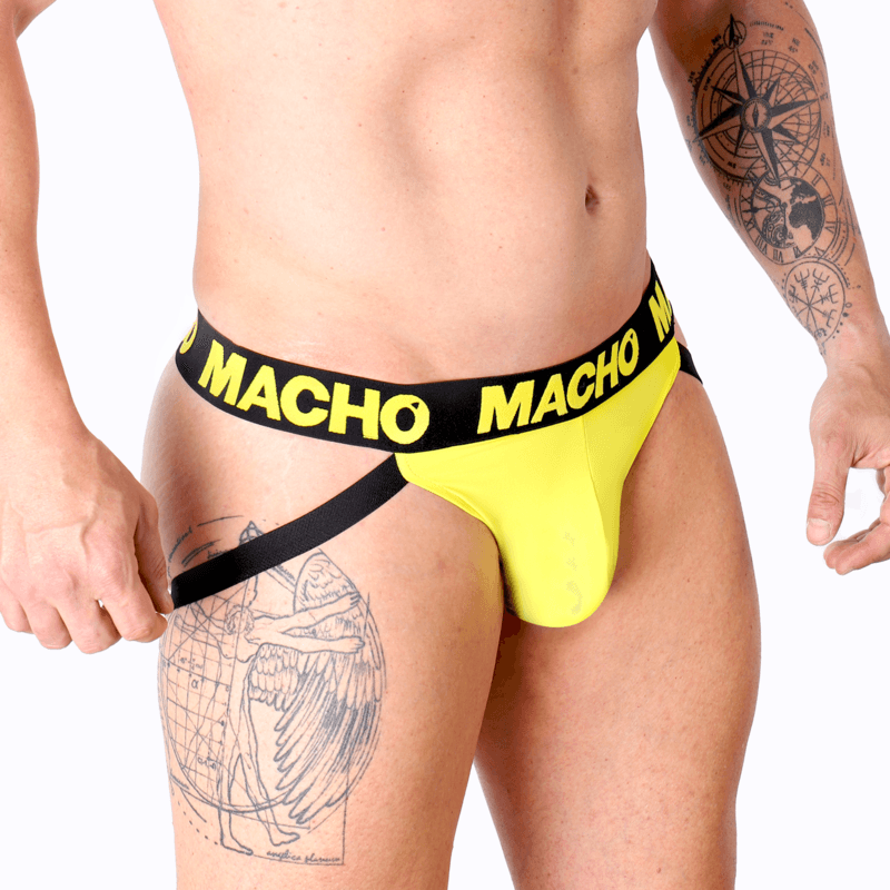 MACHO - MX25A JOCK AMARILLO LYCRA 5