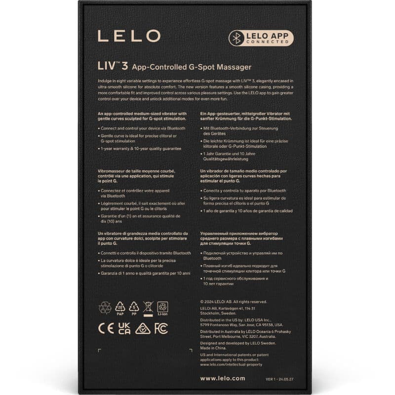 LELO - LIV™ 3 G-SPOT STIMULATOR PINK 4