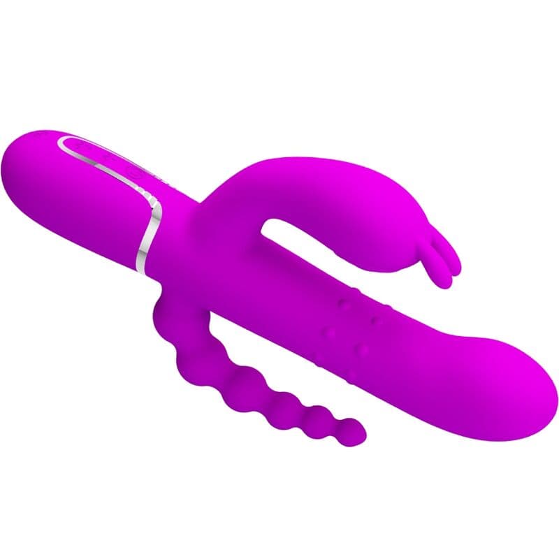 PRETTY LOVE - CAMMY TRIPLE VIBRATOR MULTIFUNCTION 4 IN 1 PINK 3