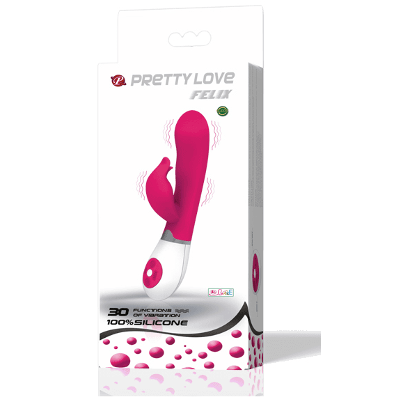 PRETTY LOVE - FLIRTATION VIBRATOR WITH FELIX STIMULATOR 2