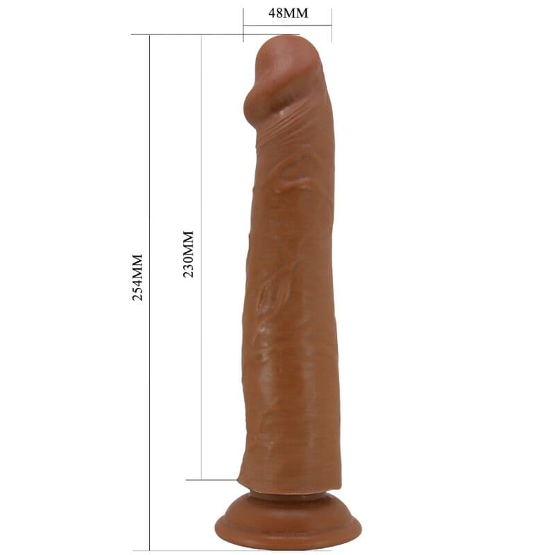 PRETTY LOVE - SHARIFE REALISTIC DILDO 25 CM BROWN 5
