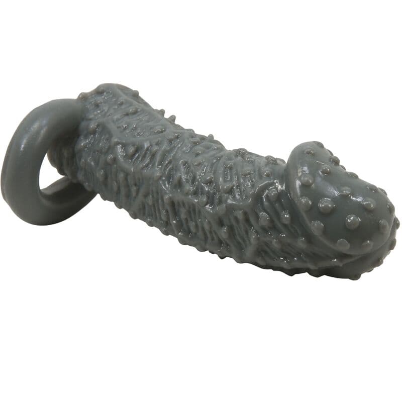 PRETTY LOVE - REALISTIC PENIS ENLARGER AND DELAY SLEEVE MODEL 2 GREY 5