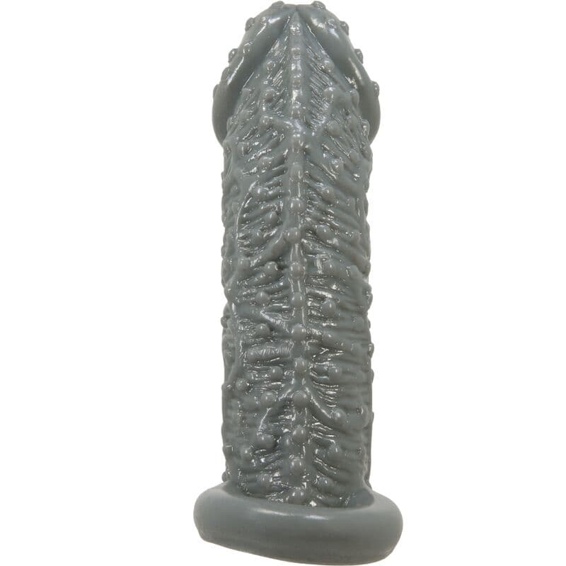PRETTY LOVE - REALISTIC PENIS ENLARGER AND DELAY SLEEVE MODEL 2 GREY 3