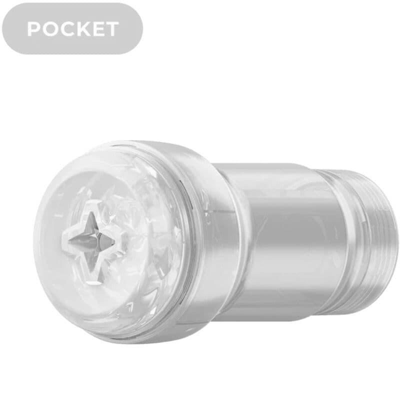 KIIROO - FEEL POCKET STROKER CRYSTAL BY KIIROO TRANSPARENT 2
