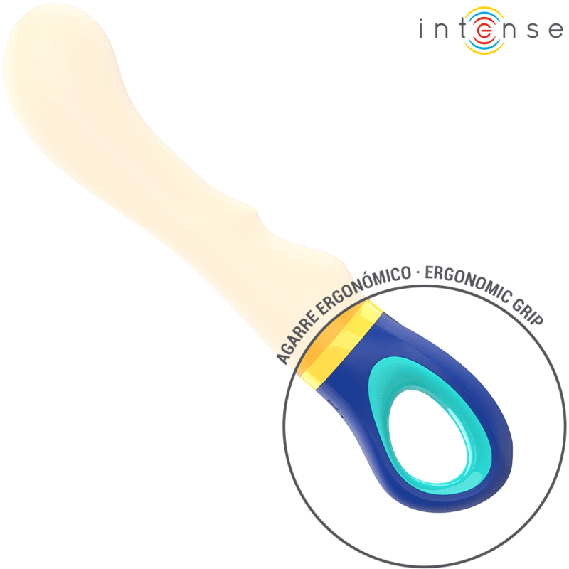 INTENSE - SHAGGY G-SPOT VIBRATOR YELLOW 4