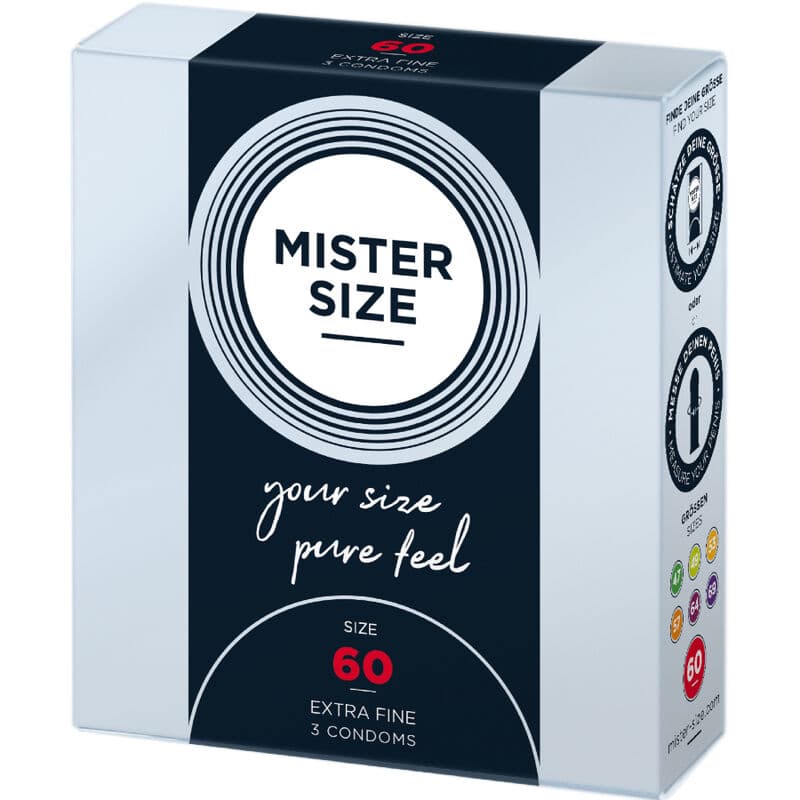 MISTER SIZE - CONDOM SIZE XL 60 MM (3 UNITS) 2